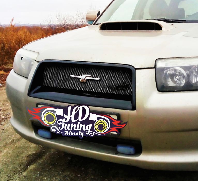 Решетка радиатора Corazon Subaru Forester SG Рестайлинг