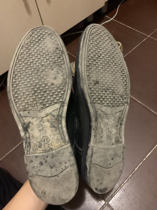 туфли кожаные