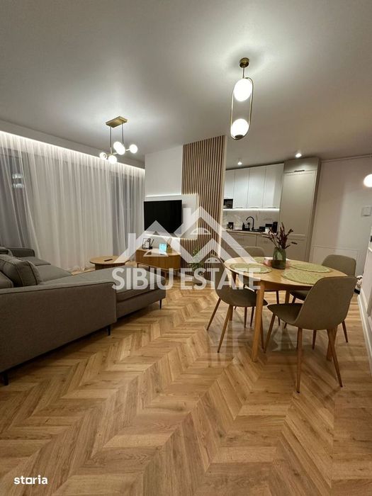 Apartament modern de inchiriat cu 3 camere - cu piscina  in Sibiu