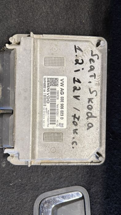 ECU / Компютър Двигател / Seat , Skoda , VW / 1.2 i / 12v / 64 к.с. /