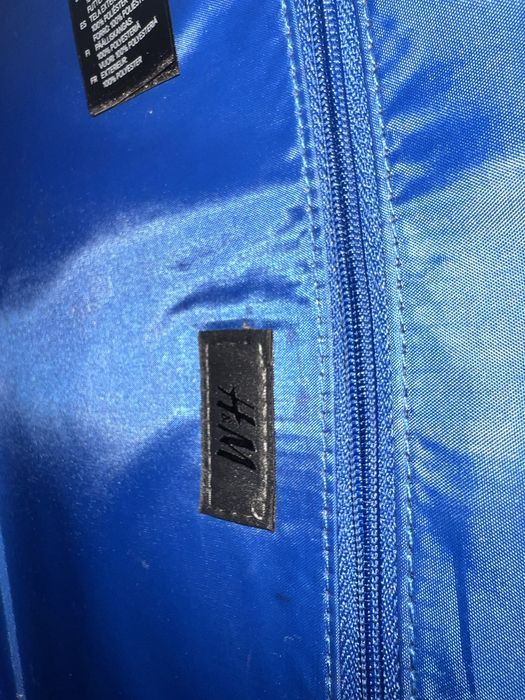 Geanta plic albastra H&M albastru cu lant