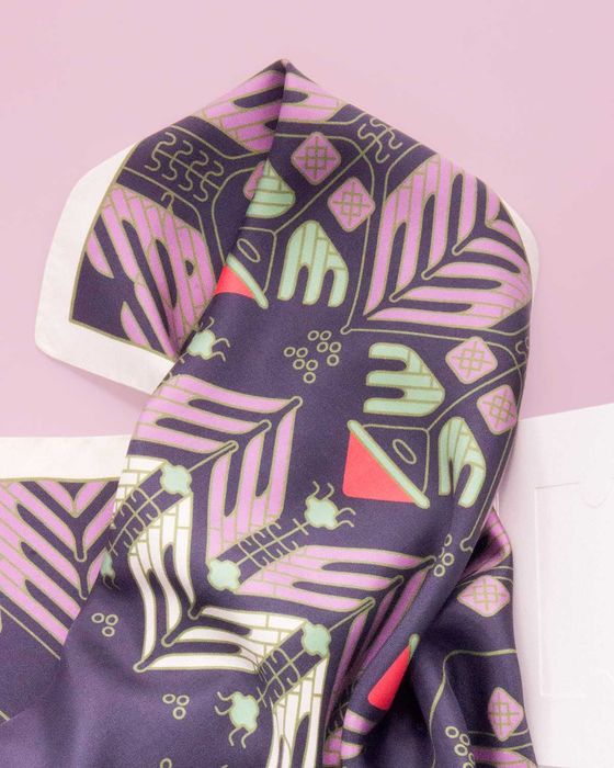 Копринен шал Shevitza нов