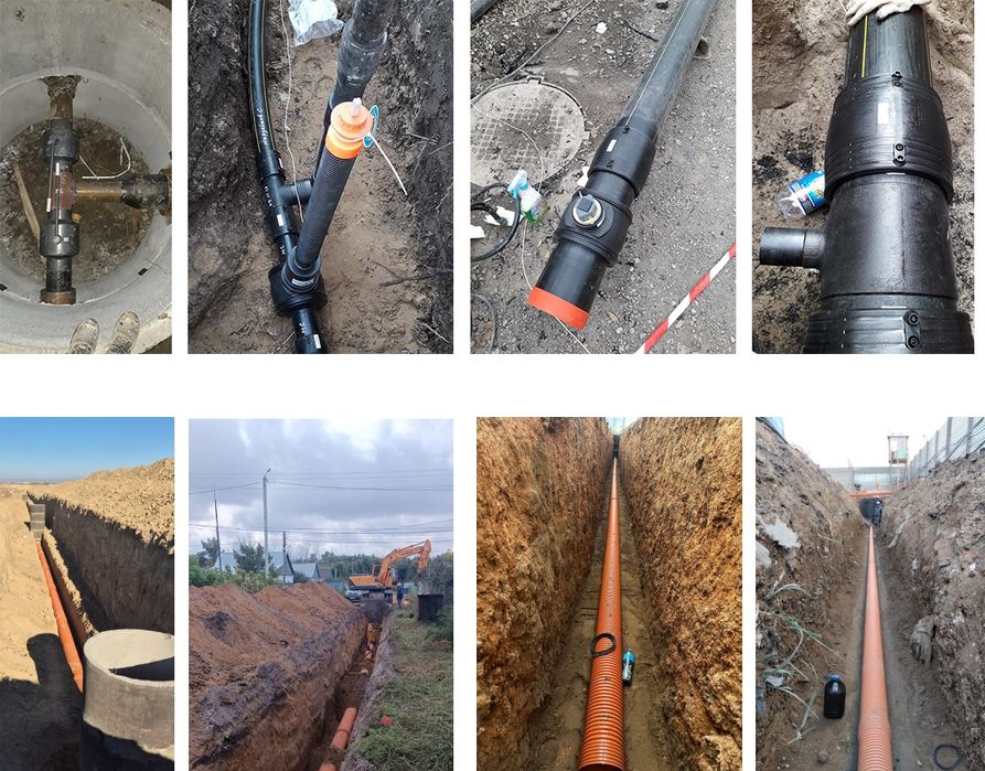 Услуги пайка ПНД Водопровод и газопровода