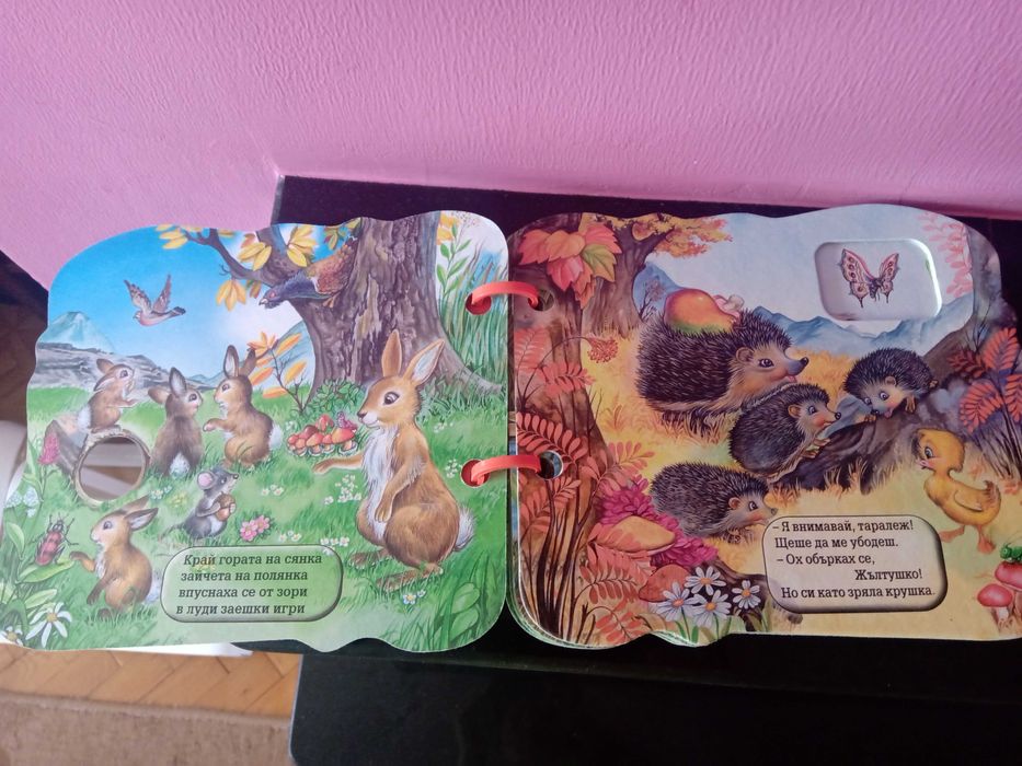 Книжка с дръжка: Патето в гората