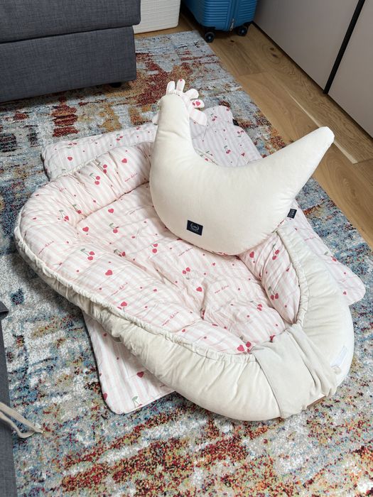 Set La Millou original – baby nest + pernă + salteluță