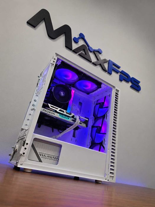 Гаранция! Геймърски компютър! RX 6700XT 12GB, Ryzen 5 5600, 16GB RAM