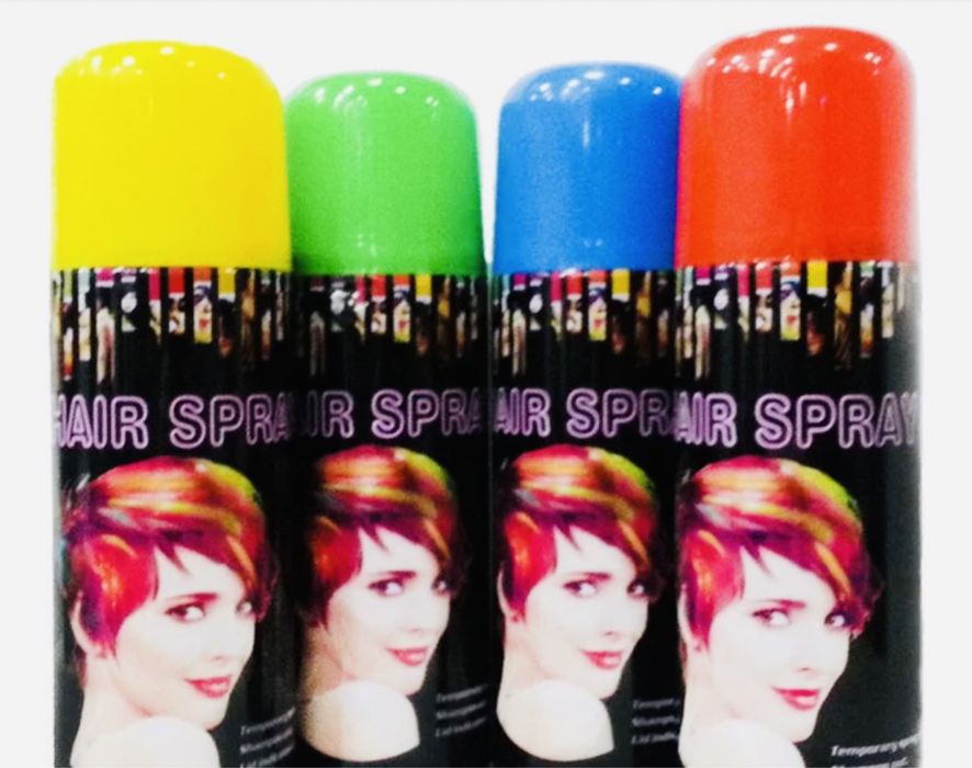 Цветной спрей для волос