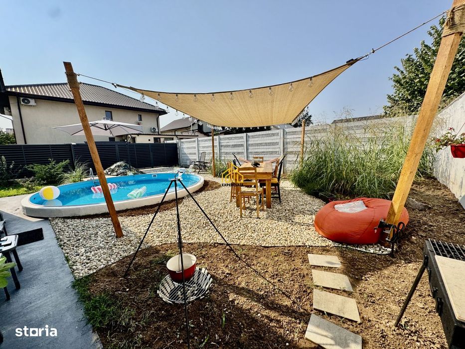 Casa Domnesti Central/ 4 Camere/Piscina