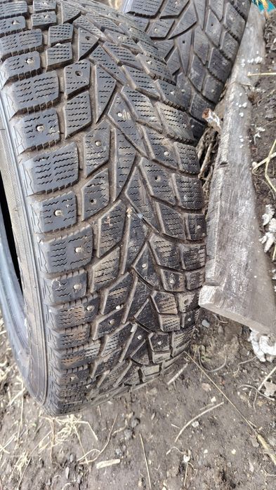 Шины зима б/у DUNLOP