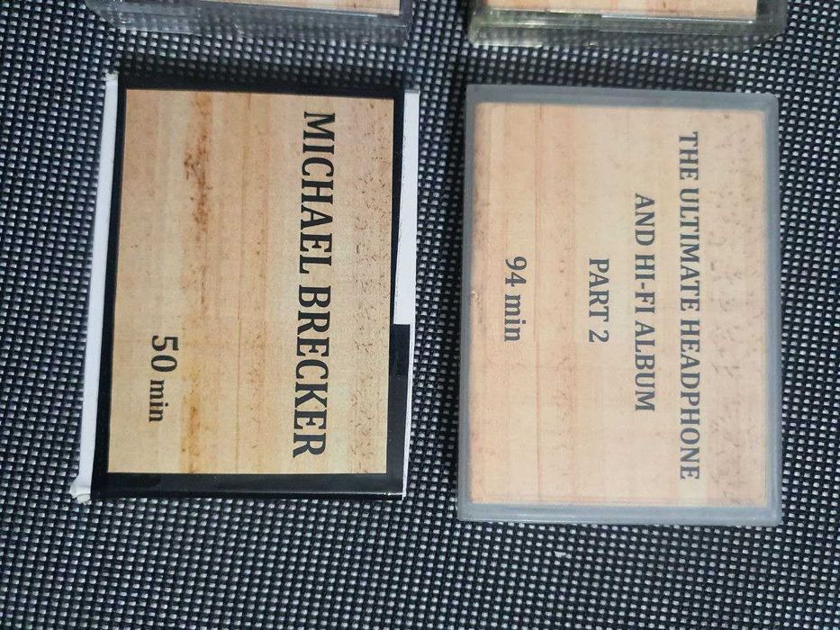 Дат касети с музика Лот 4 броя за 25 евро В много добро състояние.