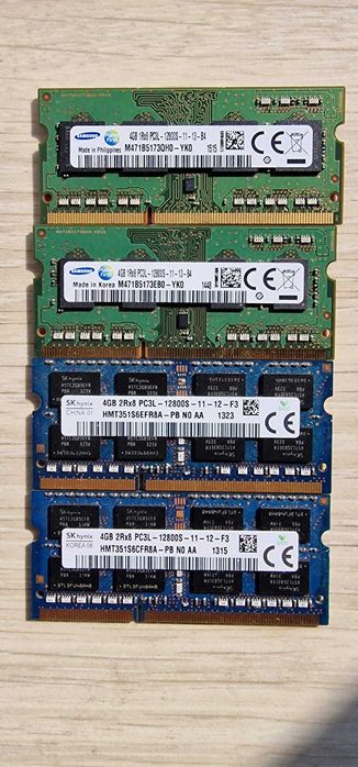 Memorie sodimm 16G (2x8) DDR3 Low voltage
