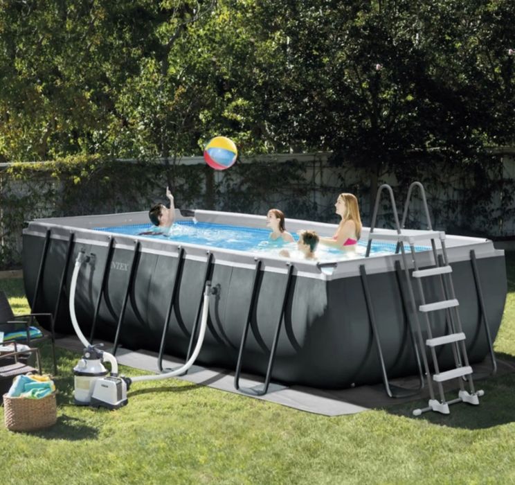 Piscină Intex Ultra XTR 549×274×132 cm, pompă nisip 5,7 m³,