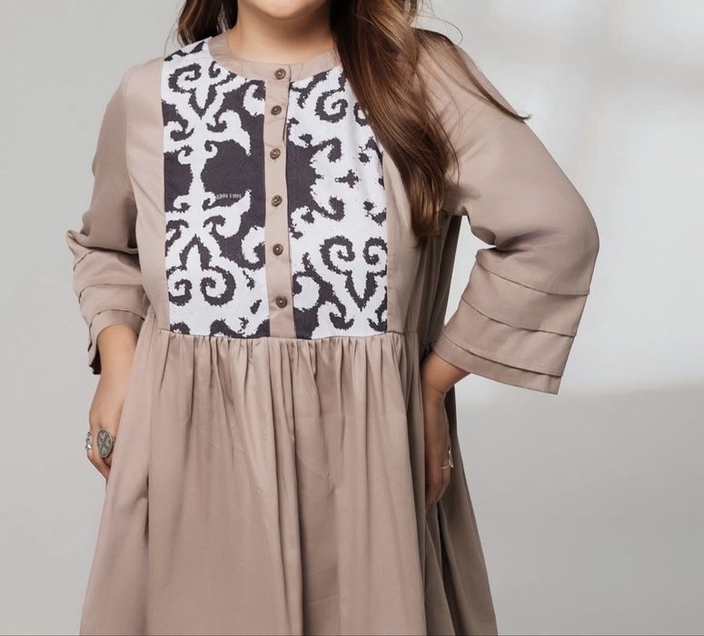 Таза мақтадан тігілген қазақи көйлек