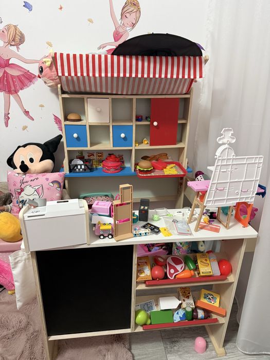 Bucatarie / magazin lemn copii