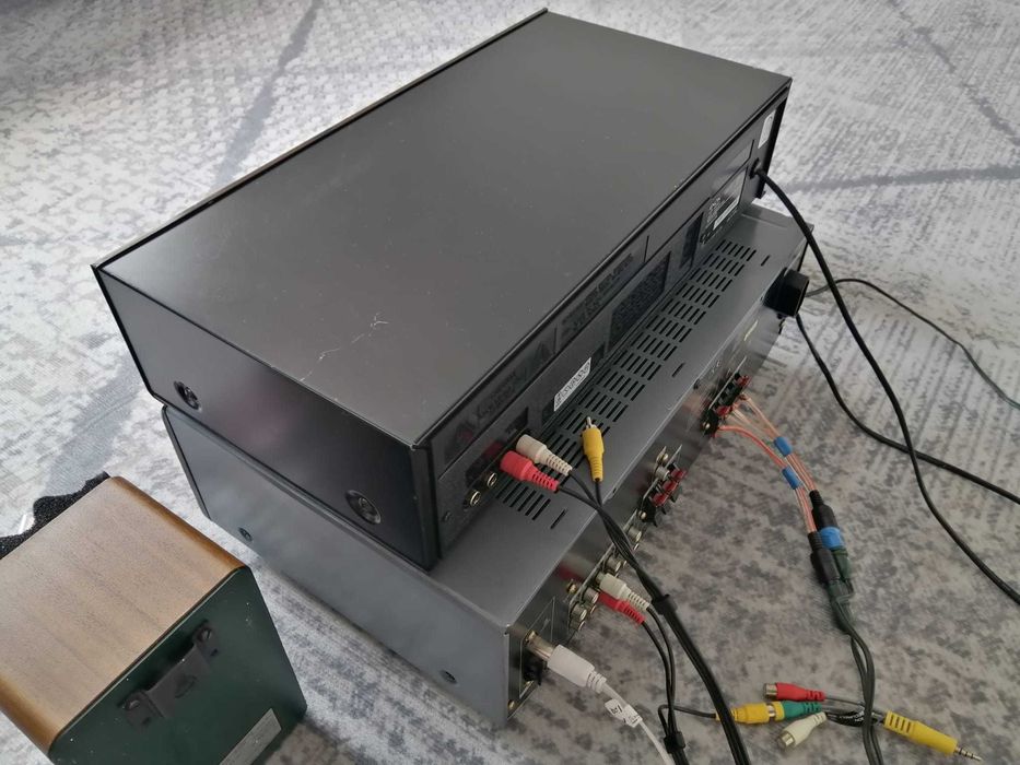 Audio vintage deck Denon + boxe Summit