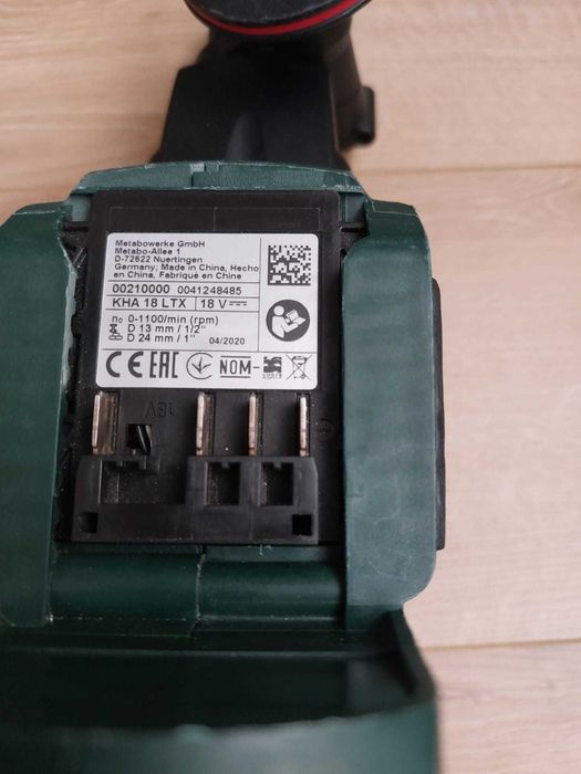 Ciocan rotopercutor SDS-Plus METABO KHA 18 LTX