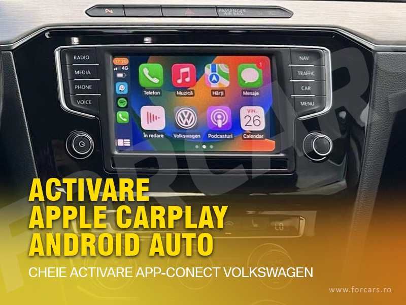 Cheie activare App-Connect Volkswagen Golf 7 Passat B8 T-Cross T-Roc