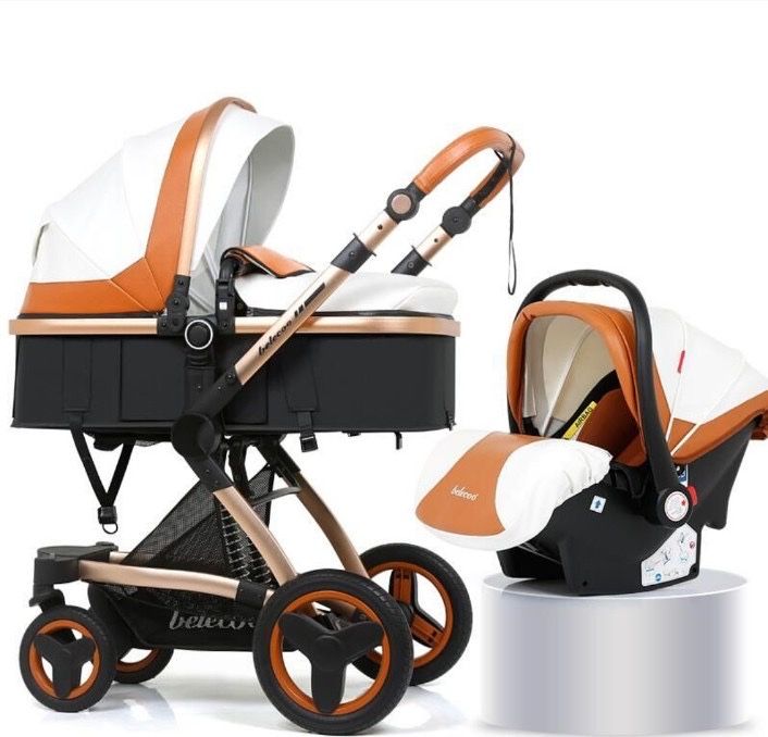 Коляска с автокреслом