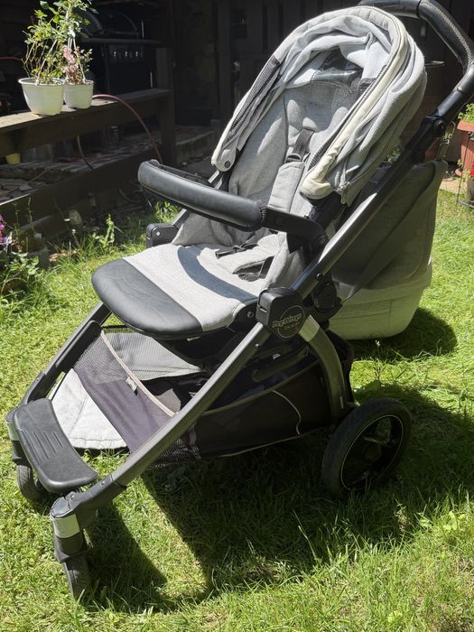 Продавам количка Peg Perego Book S 2в1 – кош за новородено + седалка