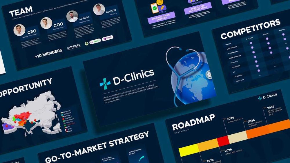 Дизайн презентаций | Pitch Deck | Каталог | Коммерческое предложение