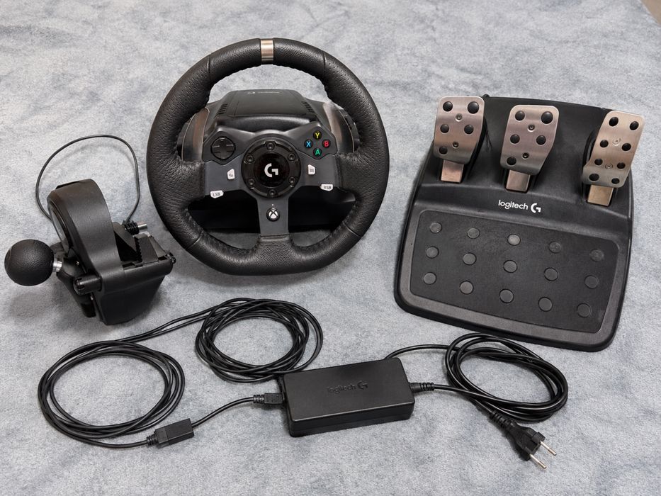Vand volan logitech g920 + schimbator