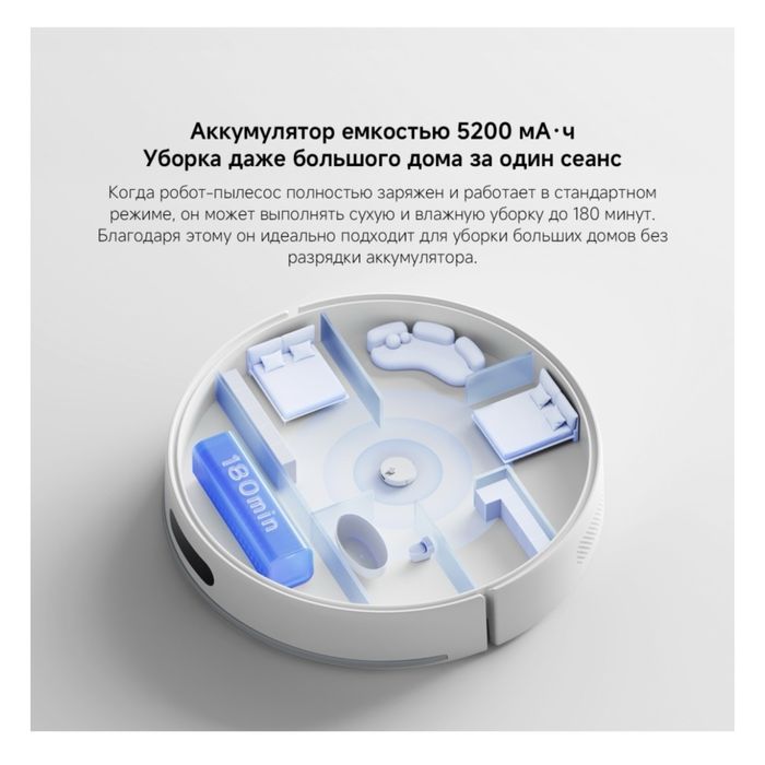 Робот пылесос 2в1 моющий