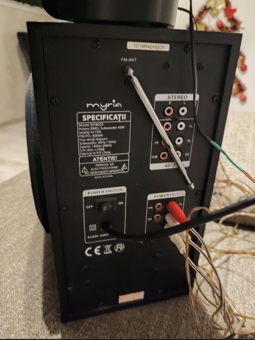 Sistem audio Myria stare perfectă