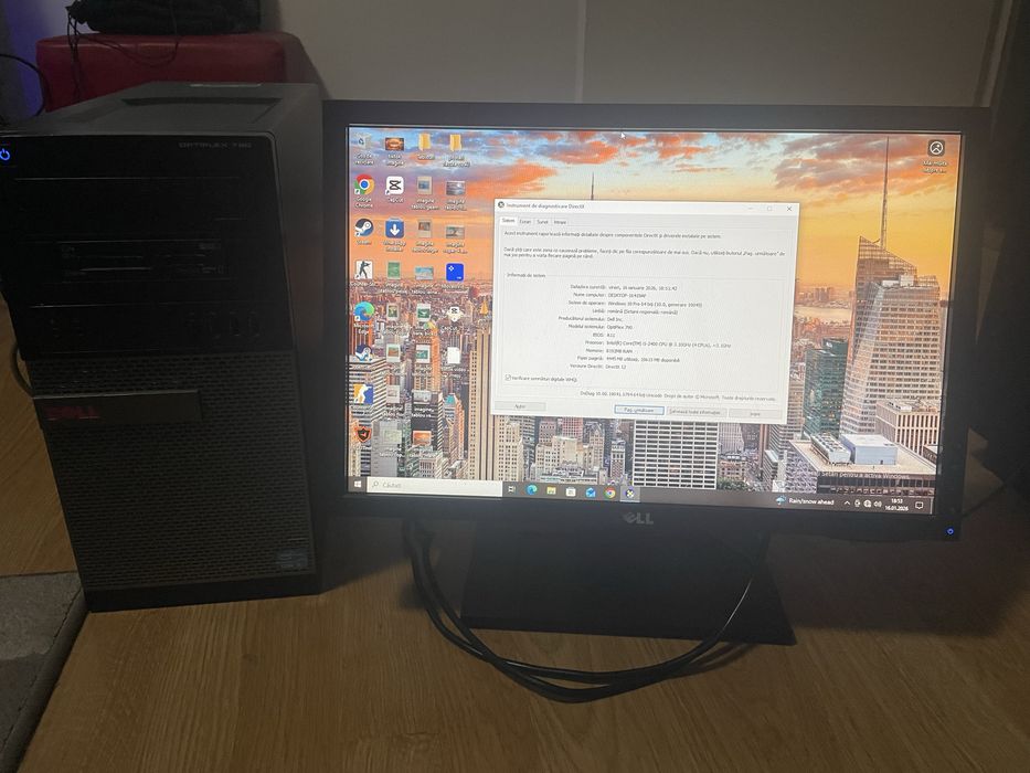 Vand pc , monitor , tastatura si mouse noi , usb-ac58 wireless