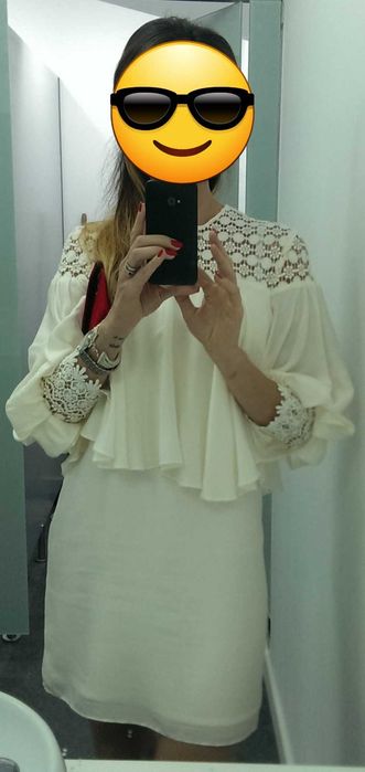 Rochie alba, de ocazie