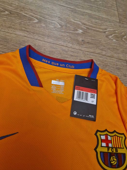 Tricou fotbal Barcelona 2006/07 away Messi #19 patchuri LaLiga