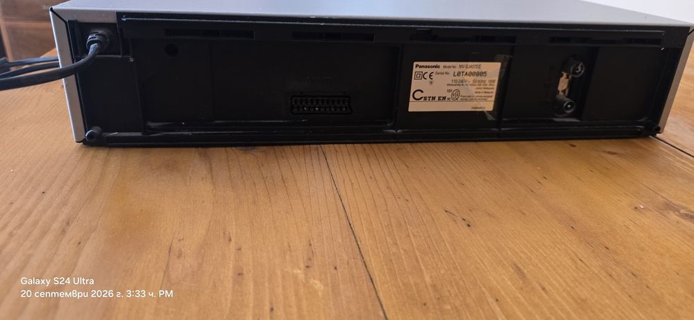 VHS Panasonic NV-SJ407