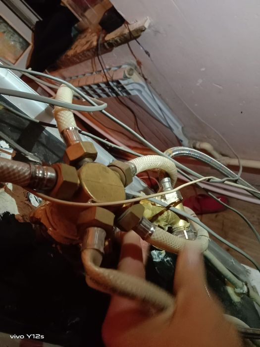 Установка душевой кабины.ремонт душ кабины