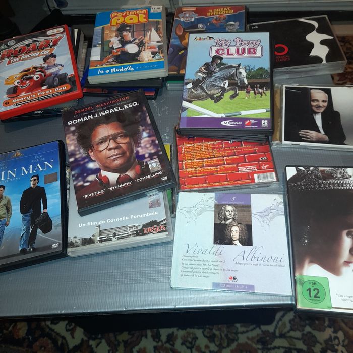 Cd uri cu fime/muzica/jocuri