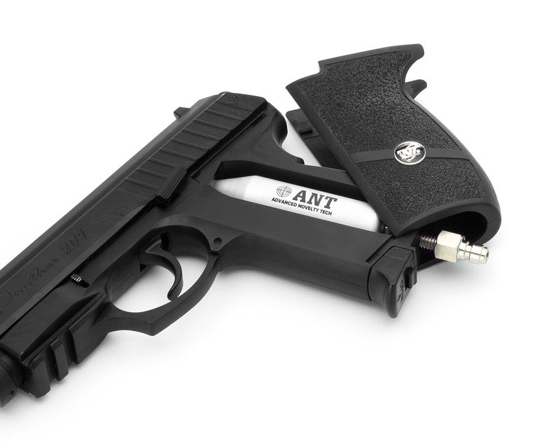 NOU!! Pistol Cu Precizie De Pana La 60m Pe Co2!! ~Airsoft Colt Gaz ARC