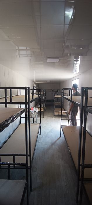 12 mertlik konteyner domik jiloy yotoqxona