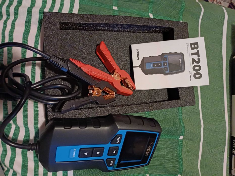 Тестер за автомобилни акумулатори Topdon, BT200, 12V-24V