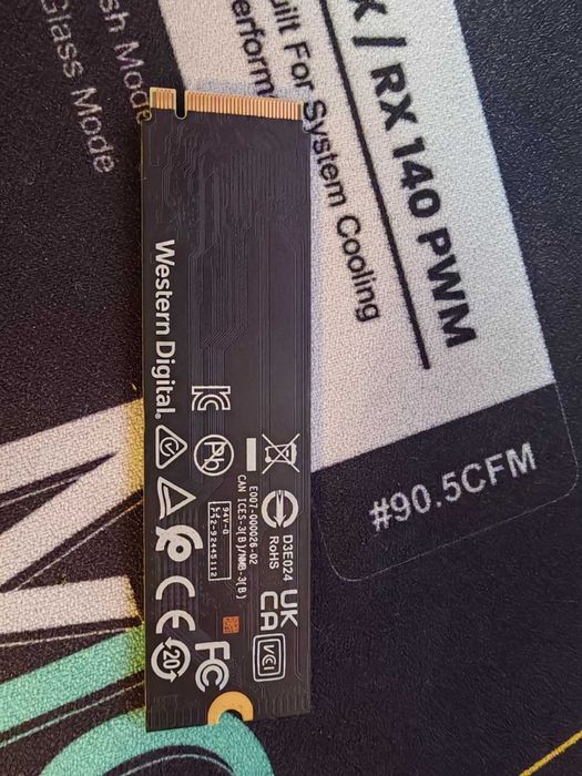 НОВ ! Western Digital Blue SN5000 SSD диск, 2TB, M.2 PCI Express 4.0 NVMe