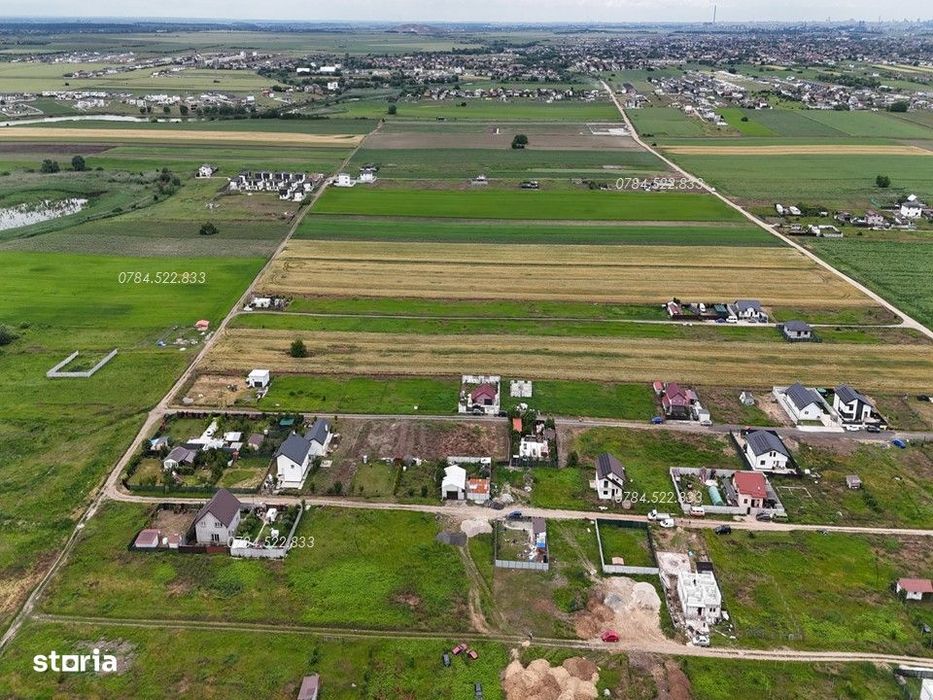 Teren intravilan in comuna Berceni IF aproape de Bucuresti