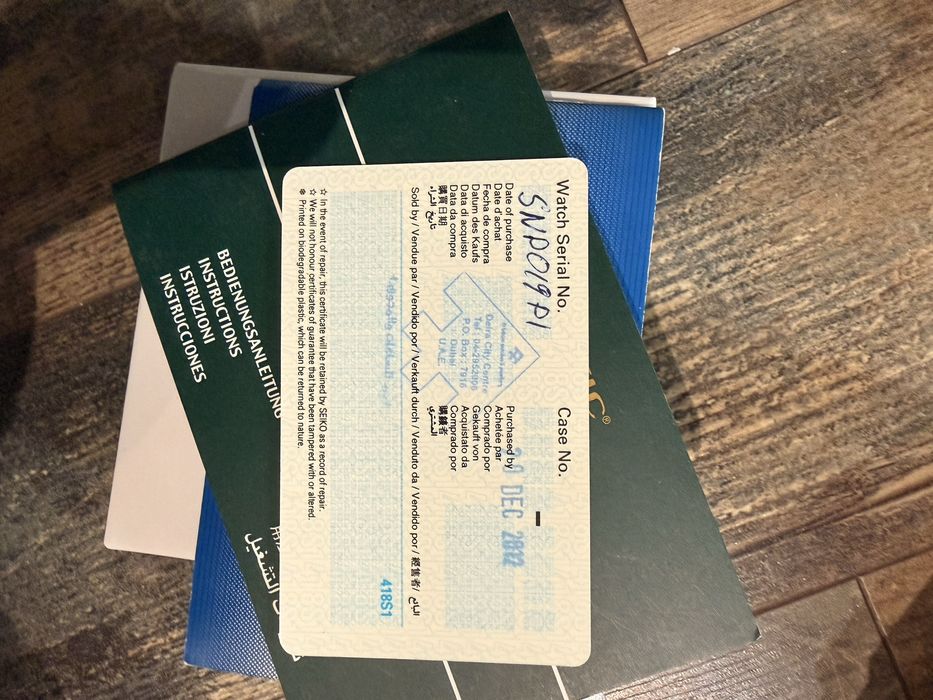 Seiko Premier Kinetic Perpetual