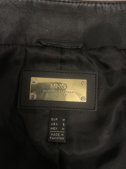 Geaca piele dama Mango/ M