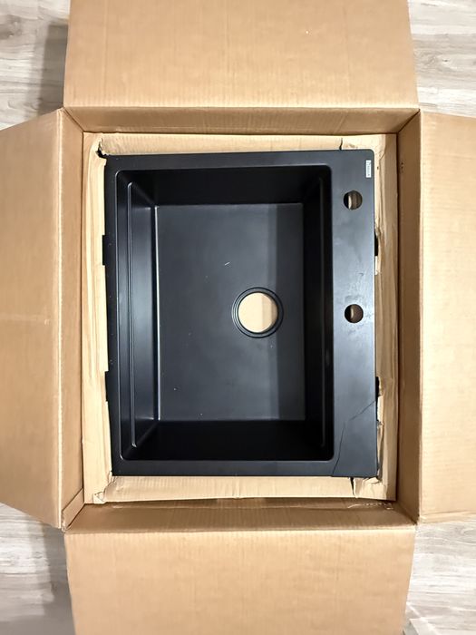 Chiuveta quadron si baterie genesis negre