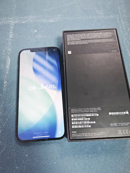 Продам 12про Макс 256 Гб батарея 75%