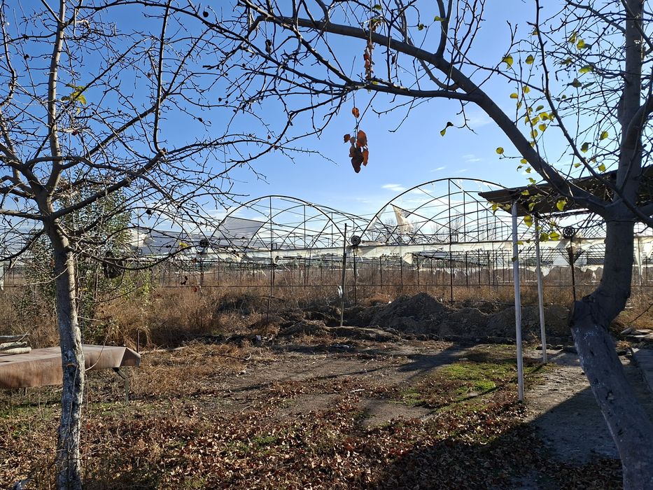 Теплица из железных труб