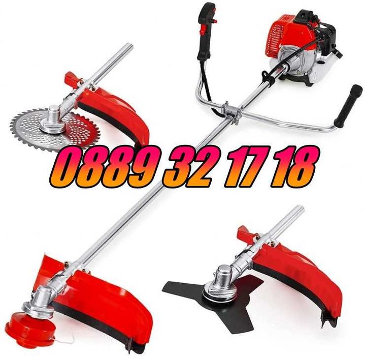 Моторна коса тример 74 куб./ храсторез, бензинов тример + самар