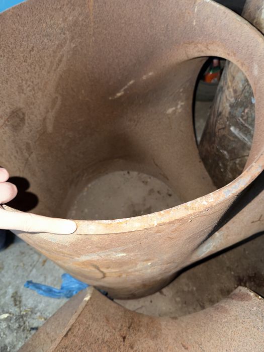 Отводы железные!