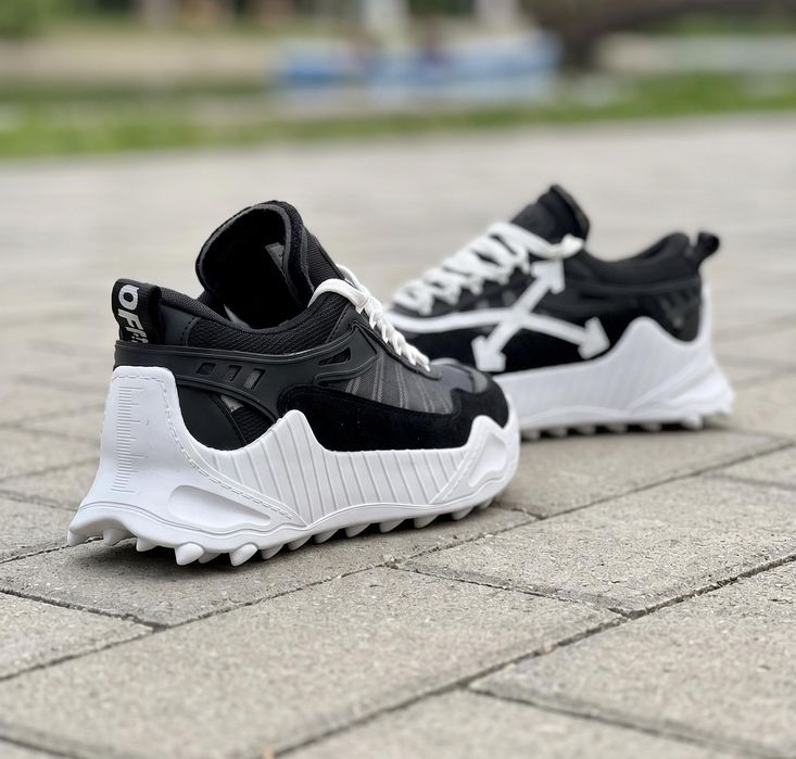 Adidasi OFFWhite Odsy Negru Alb - Unisex