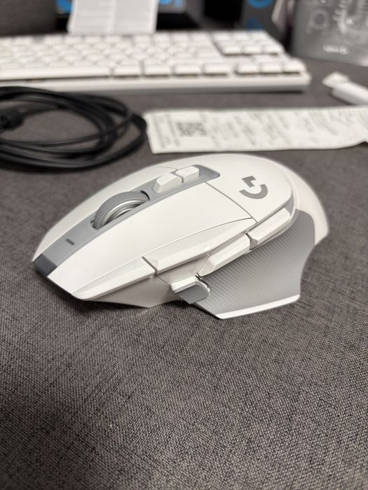 Logitech G502x plus Logitech g515 безжични геймърски мишка клавиатура