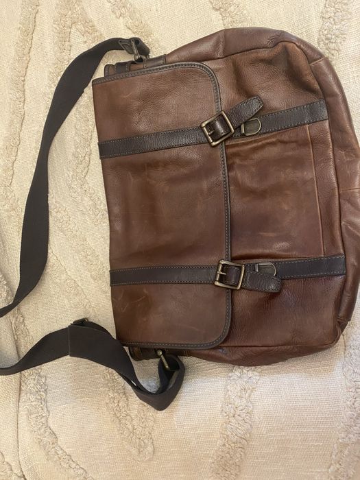 Geanta de piele Fossil