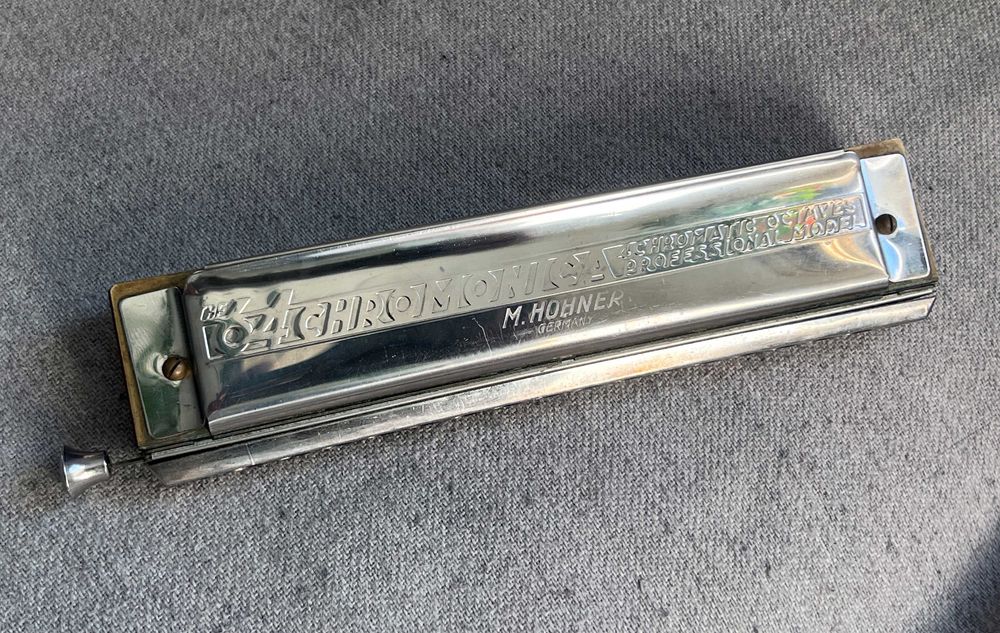 Muzicuta Hohner Chromonica 200 C profesionala Germania