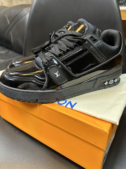 Louis Vuitton Trainer кроссовки черные
